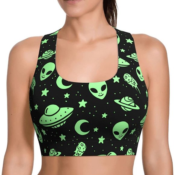 Seamless Comfortable Sports Bras for Women Longline Padded Bra Yoga Crop TankToP - Picture 2 of 7